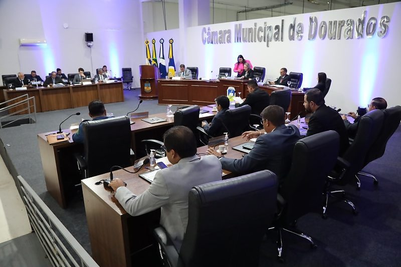 Sessões ordinárias da Câmara de Dourados acontecem às segundas-feiras