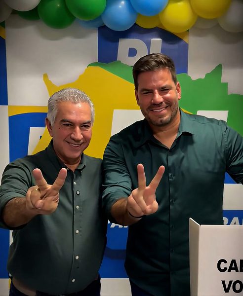 Eduardo Riedel anuncia suplentes de Reinaldo Azambuja e Renan Contar ao Senado em convenção