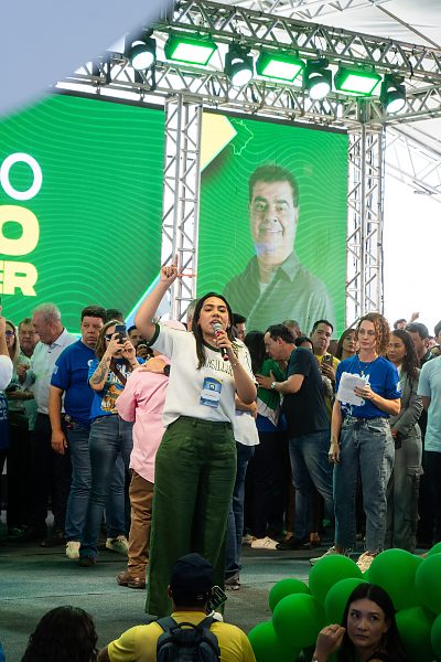 Candidata destacou compromisso com Mato Grosso do Sul durante a Convenção Estadual do PL, realizada em Campo Grande