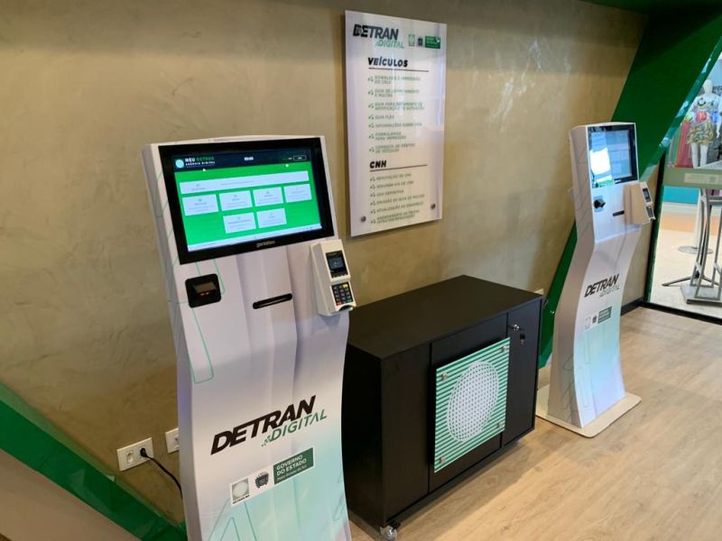 Unidade do Pátio Central passa a oferecer totem com inteligência artificial e Central Digital de Libras a partir de segunda-feira (3)