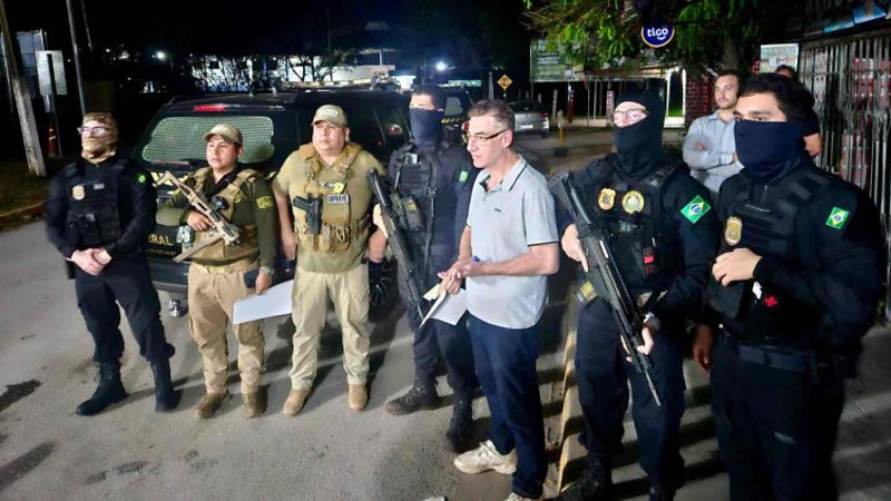 Ex-deputado Neno Razuk foi entregue as autoriedades brasileiras de Corumbá