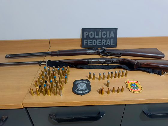 Pol&iacute;cia Federal combate com&eacute;rcio ilegal de armas em Mato Grosso do Sul