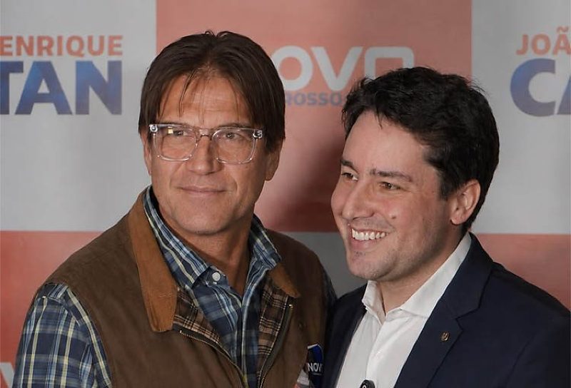 Novo anunciou Jacintho como vice de Catan