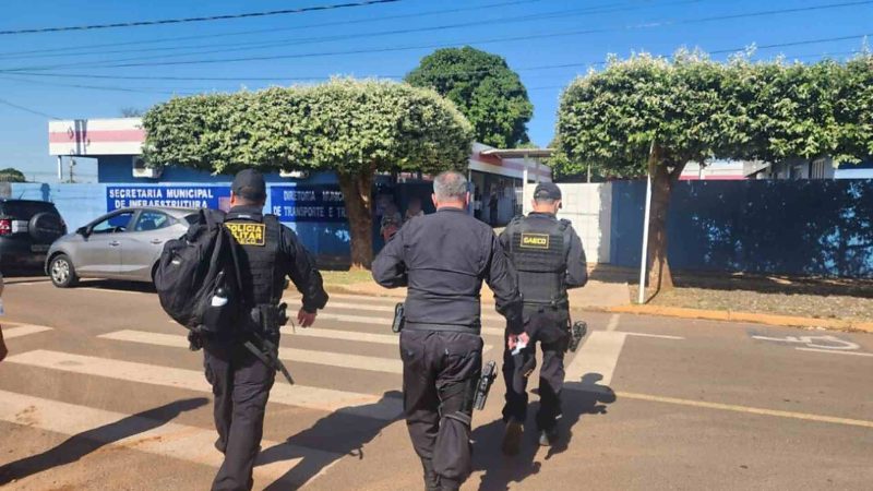 Gecoc aponta suspeitas de fraude em acordos para locação de máquinas e serviços de cascalhamento; 19 mandados foram cumpridos em MS e SP