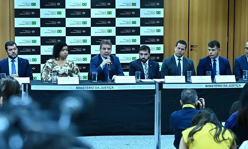 São Paulo - 04/08/2026 - Ministério da Justiça apresenta resultados de operações de combate à misoginia digital
