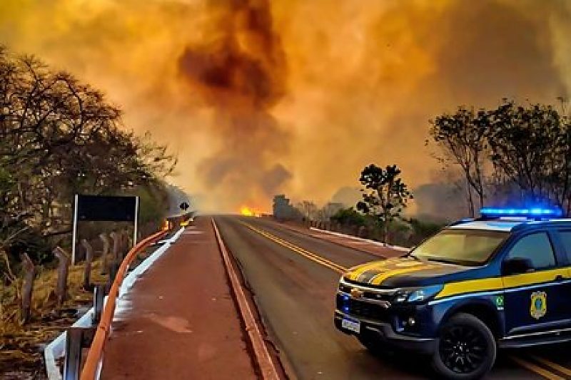Incêndios florestais na BR-262 nos últimos anos ainda assusta a população de Corumbá