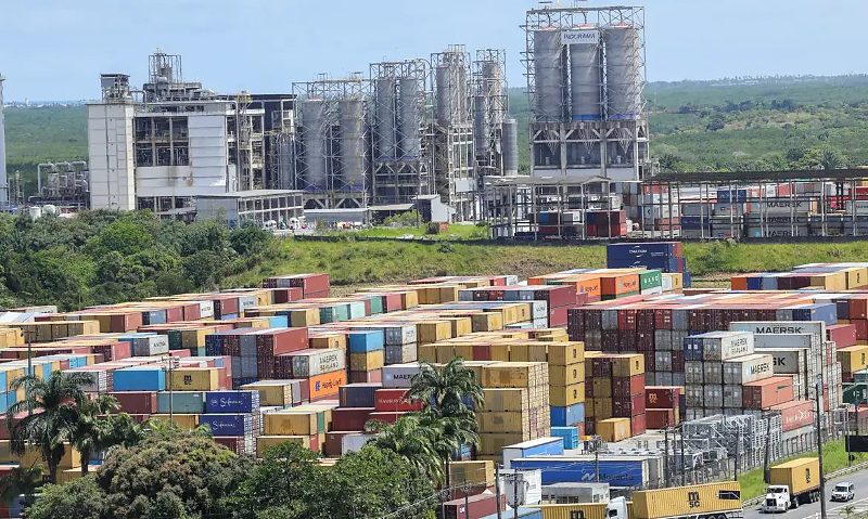 Recife (PE) 17/10/2025 - Porto de Suape , situado no município de Ipojuca, Região Metropolitana do Recife A
