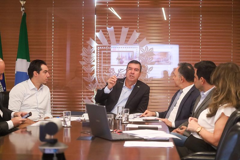 Riedel em reunião no Consórcio Brasil Central