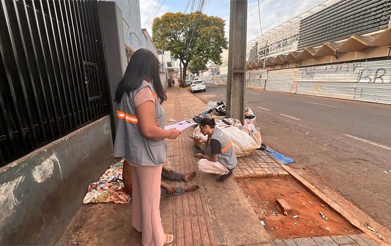 Equipe da prefeitura participou do levantamento
