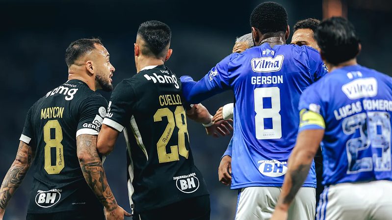 Cruzeiro e Atlético terminam empatados em duelo pelas quartas de final da Copa do Brasil