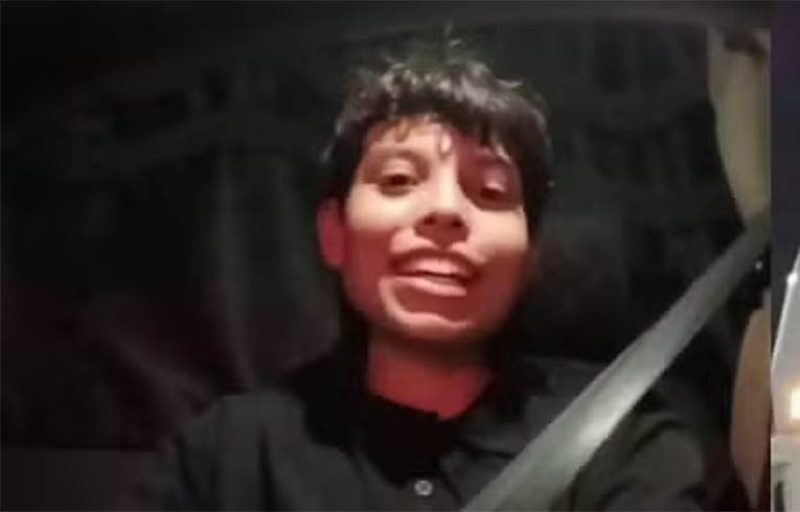 Gabriel abordado pela polícia, prova que não é criança