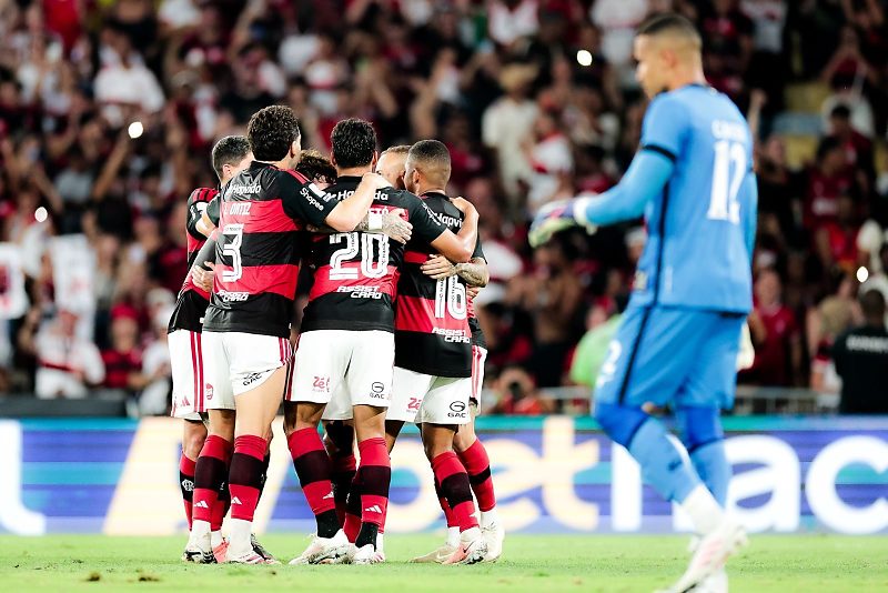 Flamengo vence o Botafogo e diminiu a vantagem sobre o Palmeiras pela liderança da competição