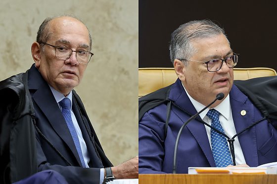 Gilmar Mendes e Fl&aacute;vio Dino questionam Edson Fachin por assumir casos do Banco Master