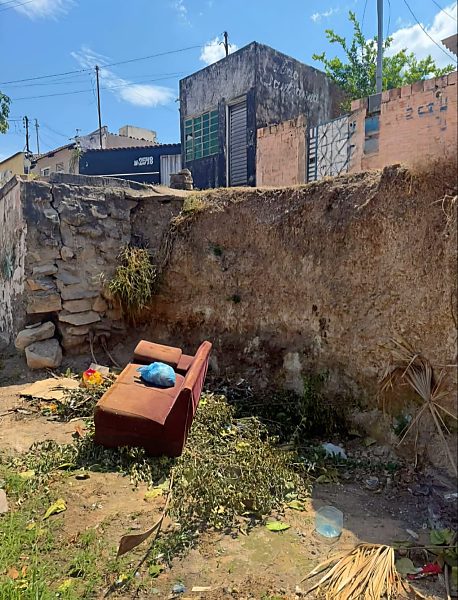 Vereador pede limpeza na erosão e melhorias na drenagem e cautela no uso de máquinas pesadas