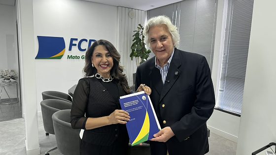 Delcidio do Amaral com a Ines Santiago