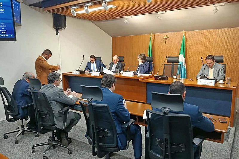 Reunião da CCJR na ALEMS desta quarta-feira (23)