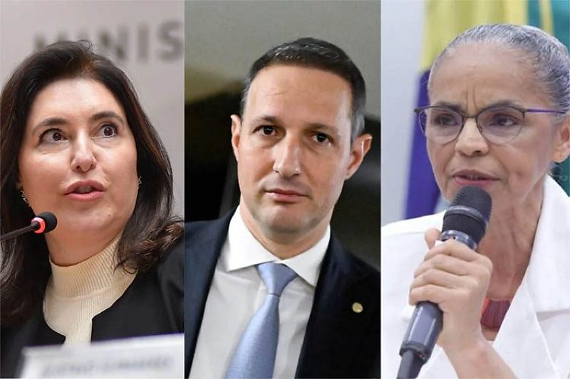 Simone, Derrite e Marina