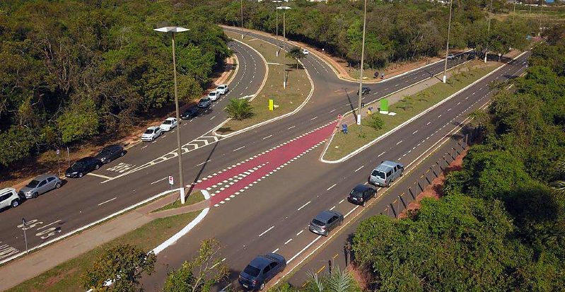 Parque dos Poderes, em Campo Grande (MS)