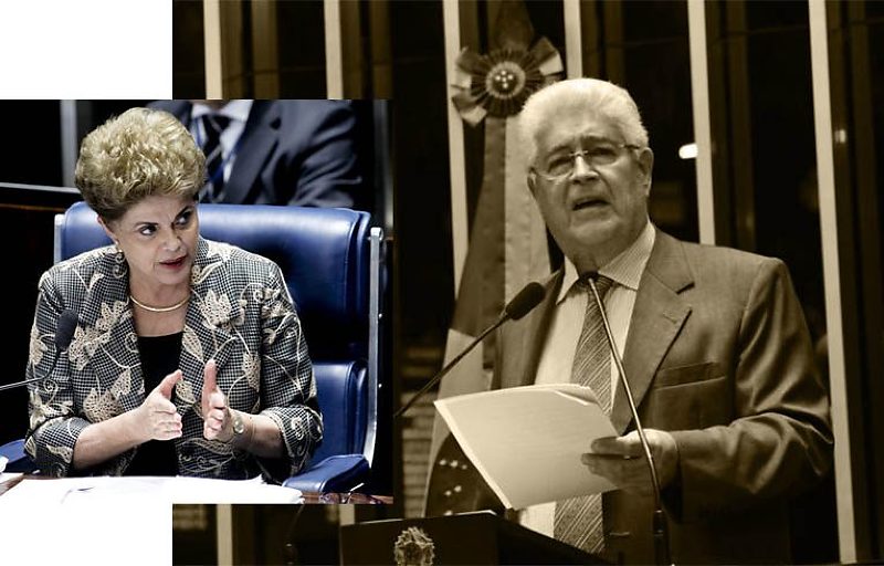 Dilma e Requião foram candidatos em 2018