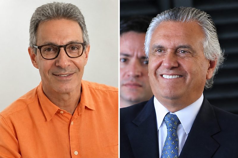 Candidatos não eleitos à Presidência Romeu Zema (Novo) e Ronaldo Caiado (PSD)
