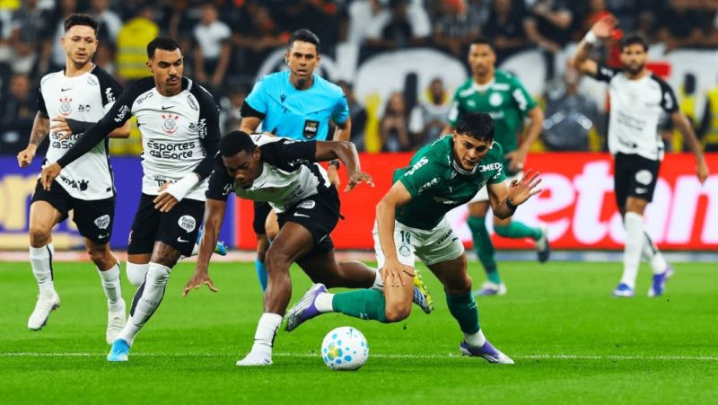 O Derby paulista entre Palmeiras e Corinthians será neste domingo com potencial para mexer na tabela do Brasileirão