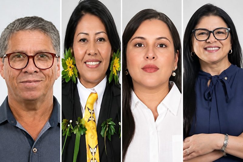 Mariano (MDB), Silvana Terena (PL), Talita Trindade (União Brasil) e Marju Azambuja (União Brasil)