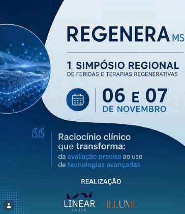  1&ordm; Simp&oacute;sio Regional de Feridas e Terapias Regenerativas