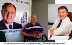 Convidado pelo PDT, juiz Odilon pode ser a 3ª via na sucessão do governador Puccinelli