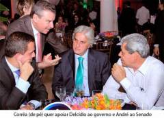 Eles querem apoiar Delcídio e André...