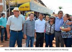 Beliscando linguiça e votos em Maracaju