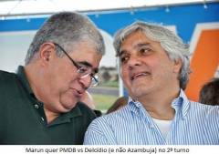 Marun aposta em Nelsinho no 2º turno e torce pra enfrentar Delcídio em vez de Azambuja