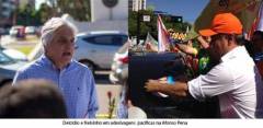 Sem brigas Delcídio e Trad botam campanha na rua na Capital