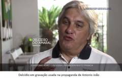 Ousado em campanha na TV, Antonio João usa vídeo do adversário Delcídio tecendo elogios a ele