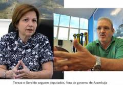 Tereza e Geraldo fora do novo governo